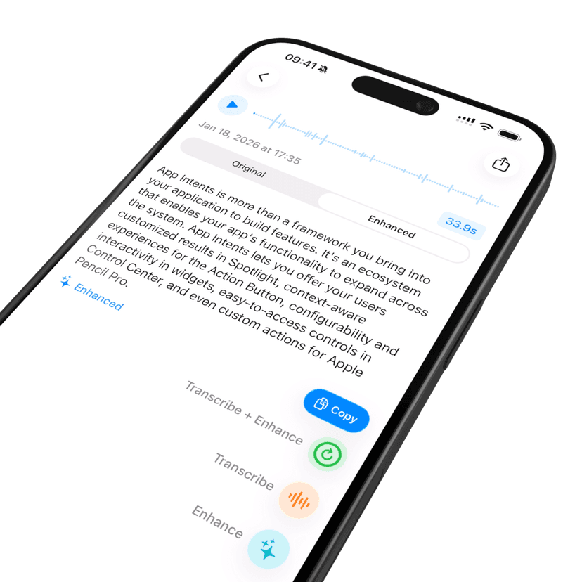 VivaDicta AI Processing