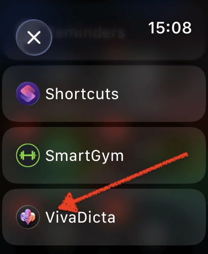 Adding VivaDicta control from the list